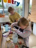 Iris joined us at playcentre today and we had lots of fun at the carpentry table!