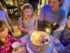 Juniâ€™s party. Best friend Maisie, birthday buddy Ivy and cuzzies for a spot of tea and cake. Drawing on plates, followed by pass the parcel, music cushions and pin the horn on the unicorn. Her first party and she loved it.