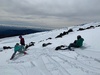Day 3 skiing. Left at 7.15am and got into the top car park. Crazy early!