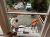 Finally after weeks of rain! Our concrete slab could go in.