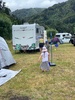 Setting up camping at Kaitoke