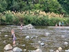 Setting up camping at Kaitoke