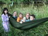 Camping fun with marshmallows