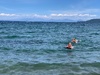 First few days in Taupo were hot! We went to the lake everyday.