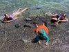First few days in Taupo were hot! We went to the lake everyday.