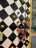 Iris’s belated clip and climb pizza party. An hour of crazy climbing followed with pizza and cake. A lovely wee group of friends.
