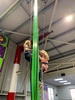 Iris’s belated clip and climb pizza party. An hour of crazy climbing followed with pizza and cake. A lovely wee group of friends.