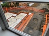 You can start to see the floor plan now! And a beautiful block wall!