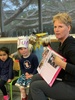 Juni’s happy last day at Kindy. She was so excited about sitting in the big chair. End of an era.