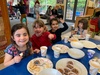 Juniper’s fifth birthday party at Kindy. 19 kids and more adults! Juni had a blast, rainbow surprise cake, painting molds, pin the horn on the unicorn (her favourite) and pass the parcel… It may have also been a super spreader of COVID since we all got sick after.