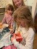 Iris’s birthday now! Loves the kiddypow game console with a few Harry Potter things, Sushi for dinner