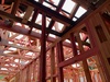 Never been so excited about trusses in all my life. A 6 week wait for these bad boys. Welcome to your new home. Now all I want for Christmas is a roof.