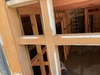 My door frame! Dave and the team got it in and off I sand it! Wood has turned out great.