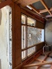 My door frame! Dave and the team got it in and off I sand it! Wood has turned out great.