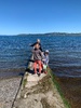 We walked into town, rescued a crayfish and played chess. Beautiful day, even got some colour from the sun!
