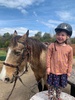 We did a horse trek in the river! Tom, olive and juni’s first time on a horse too. They smell so lovely.