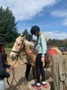 We did a horse trek in the river! Tom, olive and juni’s first time on a horse too. They smell so lovely.