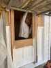 Hodor. The new old door gets a new home.