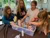 Holiday sleepover and tie dye!