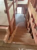 We have stairs!!! And reused our old doors.