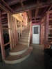We have stairs!!! And reused our old doors.