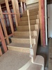 With new carpet a while away… we decided to brighten up the stairs… with all those extra test pots