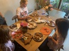 The annual Christmas gingerbread people for the girls friends. Nan kindly baked them for the kids, extra special looking gingers this time.