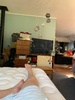 Our first night home…