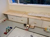Lounge window seat is coming along nicely!