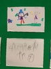 Juni’s art. A delight. Love the top hat and money flying around…