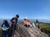 Mt Tauhara! 3km up 600m. Ended up being around 7km to the top and back. Kids all did amazingly. Loved the giant boulder, stream, root steps, tree elbows sticking up, hairy trees, baby canyons, an octopus’s garden, kooky spooky trees, gorillas in the mist to the top. Took about 3 hr.