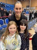 Great silver ferns game! They got all the signatures too!