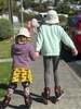 Roller blading the park while oli has a daddy work day