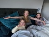 Good to be back with my babies for the school holidays. Caught the bus for practise and had a hot chocolate, shopping and a stroll along the waterfront for fun. They are really quite fun age. We can go on adventures!