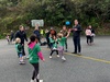 Juni’s second weekend at netball. She was super feisty and wanted the ball. Got lots of goals too. She loved it.