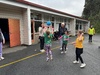 Juni’s second weekend at netball. She was super feisty and wanted the ball. Got lots of goals too. She loved it.