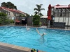 Family gathering, walk around and up the mount, with lots of pool time.