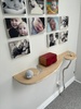 Finally got around to using my jigsaw and making some lovely shelves and desk top.