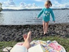 Back to taupo for pizza and a dip.