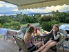 Enjoying taupo.