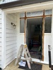 And so the painting begins again… not much left but have to start with the cleaning…