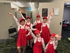 Dance show Alice in wonderland, both Juni and Iris did so well. Iris a gardener and buni a mushroom. A long day but it was great.