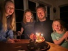 Happy birthday daddy! (Tom) finally a lovely dinner out at seashore cabaret for burgers.
