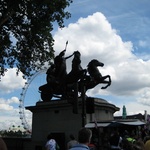 Random horse statue.