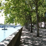 Beside the Rhone River