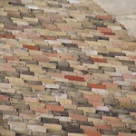 Why so many colours on one roof?