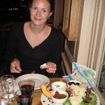 Traditional Lyon salad for dinner. So good!