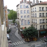 Our view from the hotel room window .... 