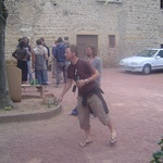 Tom shoots his luck.