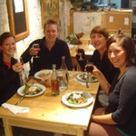 Out to dinner - Lyon style.